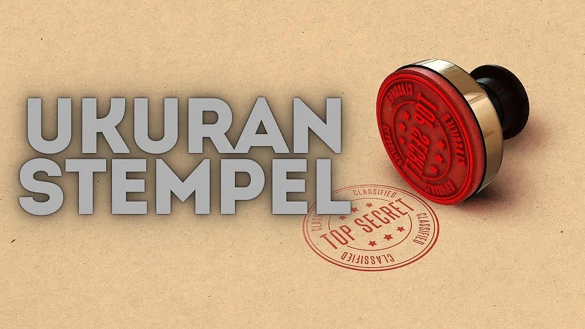 ukuran stempel
