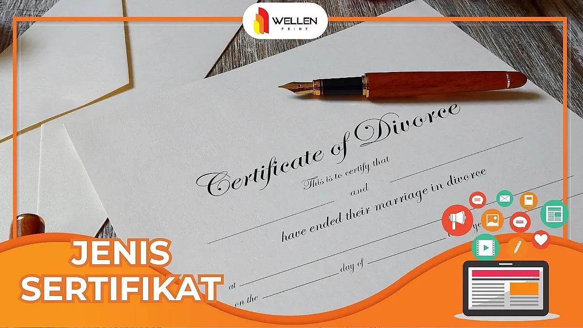 jenis sertifikat