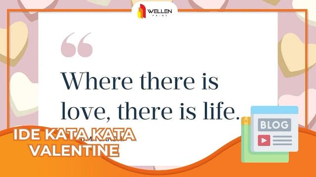 kata-kata ucapan valentine