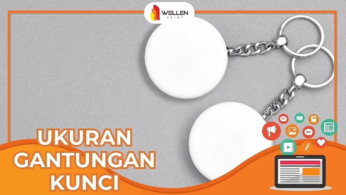 ukuran gantungan kunci