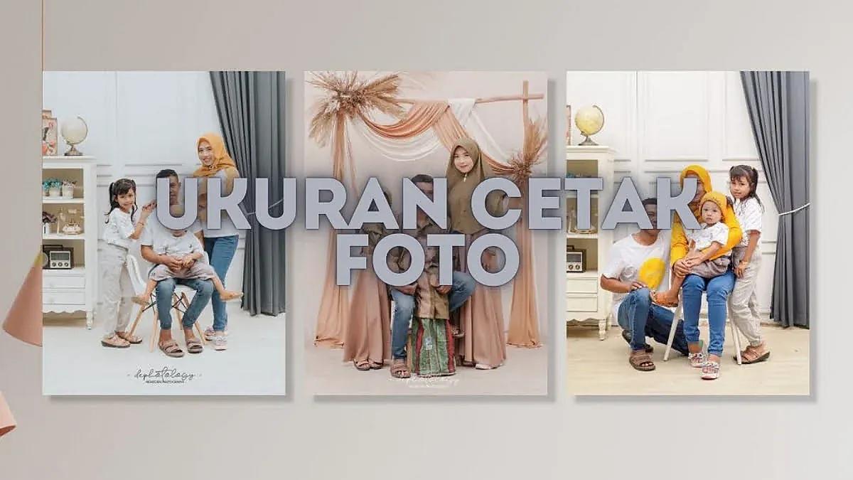 ukuran cetak foto