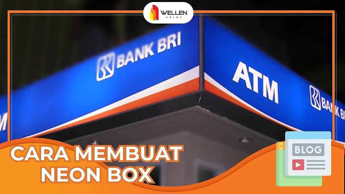 cara membuat neon box
